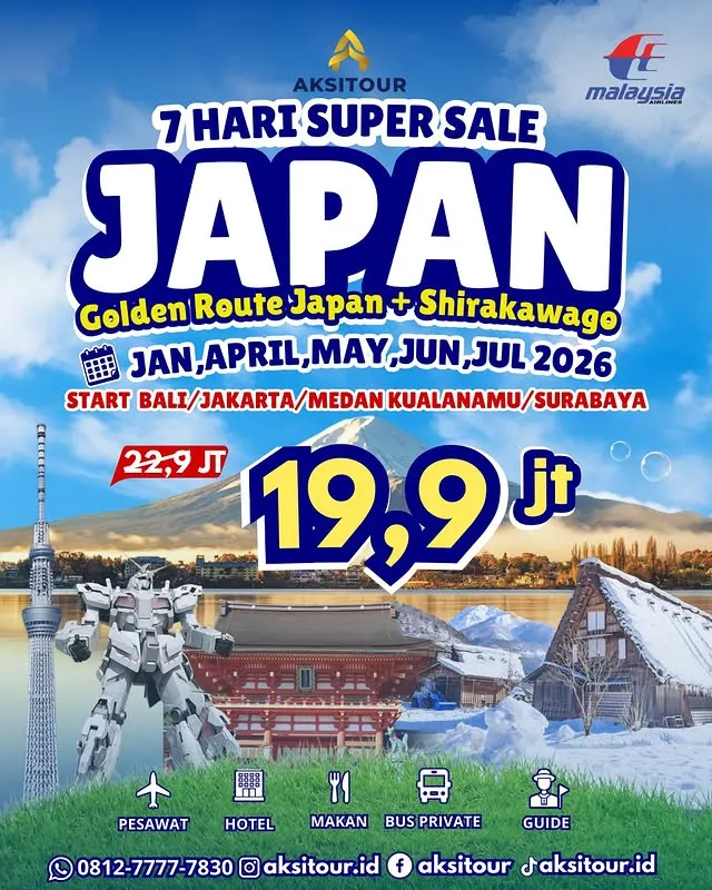 Japan 7 hari super sale