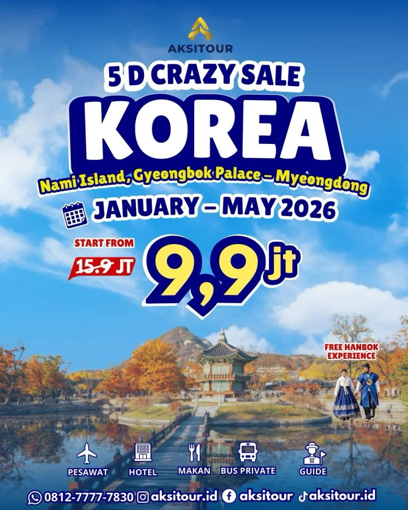 Korea 5 hari crazy sale
